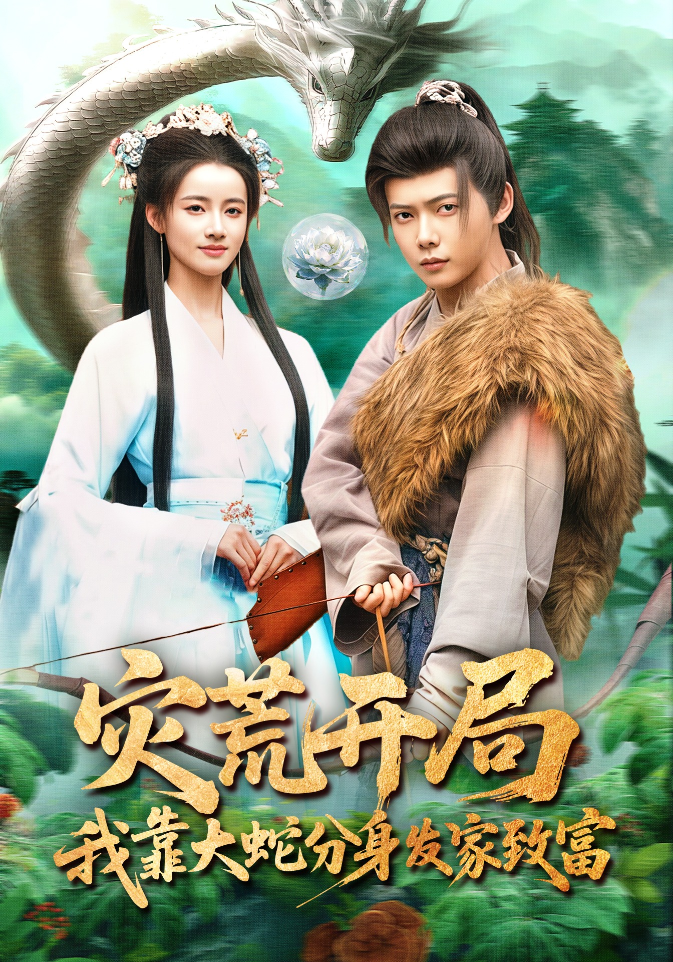 災(zāi)荒開(kāi)局，我靠大蛇分身發(fā)家致富(全集)