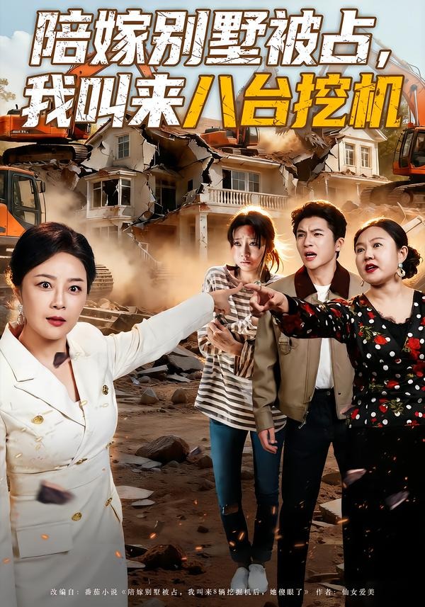 陪嫁別墅被占，我叫來(lái)八臺(tái)挖機(jī)(全集)